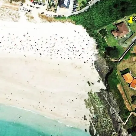 Chalet En Sanxenxo, Encima De La Playa Canelas Exterior foto