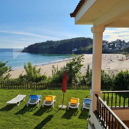 Chalet En Sanxenxo, Encima De La Playa Canelas Exterior foto